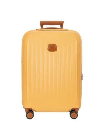 Bric’s BAH08451.227 Taormina Trolley Expandable Suitcase, 55 cm, Honey