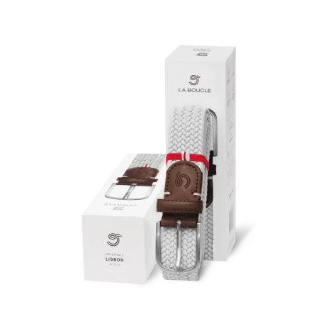 Pásek La Boucle Lisbon LBLISWHI105 Medium