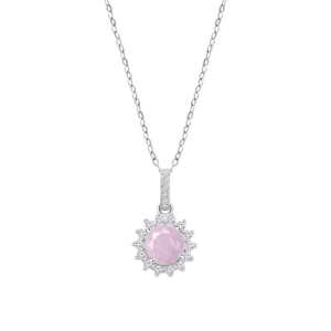 Women's Lotus Silver Necklace LP3791-1/1
