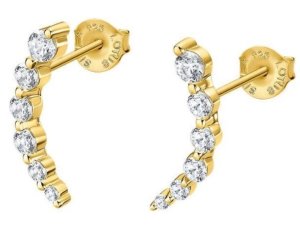 Women's Lotus Silver Earrings LP3389-4/2