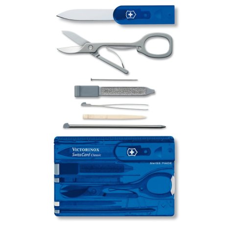 Karta Swiss Card Classic Victorinox 0.7122.T2 Modrá