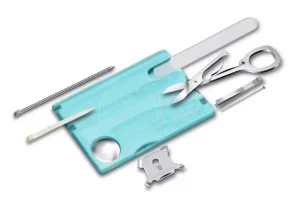 Swiss Card Nailcarre Victorinox 0.7240.T21 Light Blue