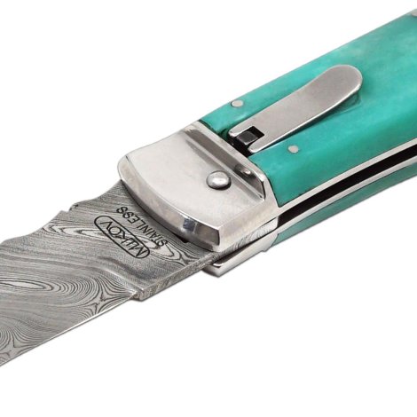 Switchblade knife Mikov Predator 241-DKo-1 Green