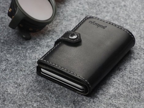 Wallet Pularys 211314101 HIKER RFID SET Black