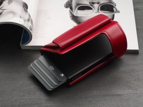 Peněženka Pularys 173913111 SOLO MAX RFID Červená