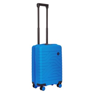 Suitcase B|Y Ulisse Carry-on Trolley Blu Elettrico Bric`s Industria B1Y08429.537
