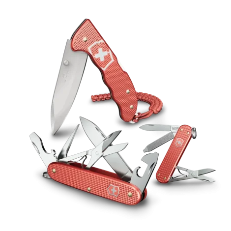 Knife Victorinox 0.9415.L25 Evoke Alox Limited Edition 2025, Stone Red