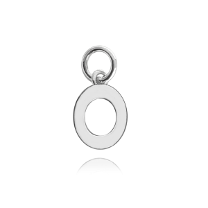 MINET Silver pendant small letter "O" JMAS900OSP00