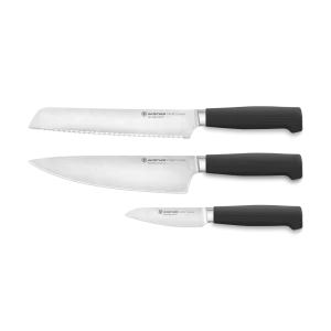 Wüsthof 1061860301 PARTNER 3-Piece Knife Set – Chef’s Knife, Paring Knife and Bread Knife