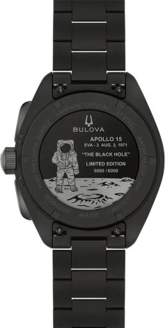 Hodinky Bulova 98A335 Lunar Pilot Chronograph The Black Hole Limited Edition