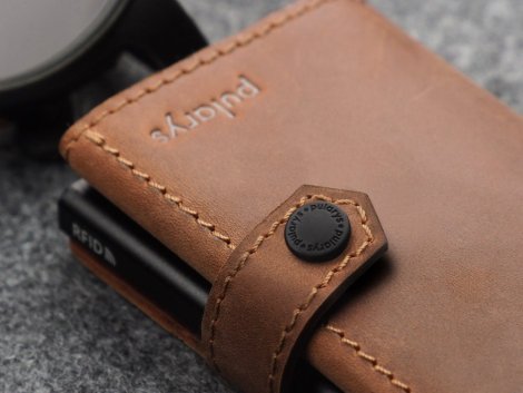 Wallet Pularys 211128406 HIKER RFID Cognac
