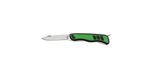 PRAKTIK Mikov 115-NH-1 Pocket Knife, Green