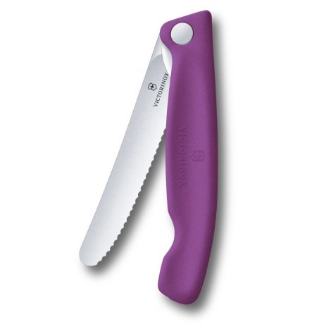Skládací svačinový nůž Victorinox Swiss Classic 6.7835.FC1 11 cm, Fialový