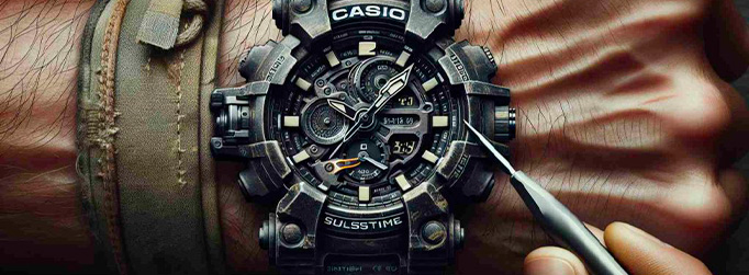 Hodinky Casio G-Shock MUDMASTER GWG-B1000 background