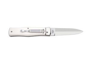 Mikov Predator 241-NH-1/N CLIP white automatic knife