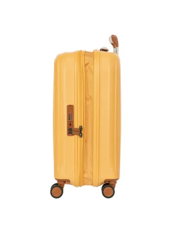 Bric’s BAH08451.227 Taormina Trolley Expandable Suitcase, 55 cm, Honey