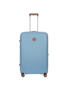 Bric’s BAH08453.022 Taormina Trolley Expandable Suitcase, 75 cm, Sky Blue