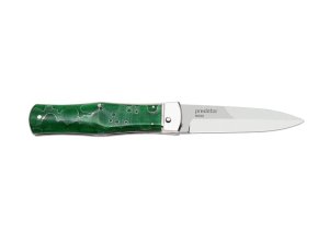 Switchblade knife Mikov Predator 241-BRa-1 RAFFIR Green