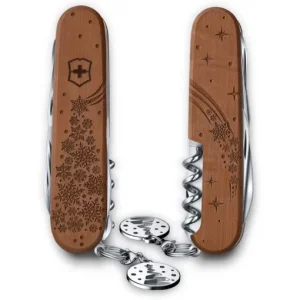 Nůž kapesní Victorinox 1.3701.63E1 Climber Wood, 91 mm, Limitovaná edice zima 2025