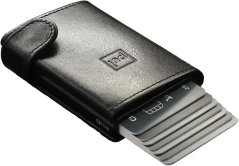 Wallet Pularys 173913101 SOLO MAX RFID Black