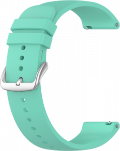 LAVVU LS00T20 Turquoise silicone watch strap - 20 mm