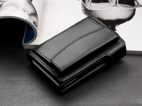 Wallet Pularys 173913101 SOLO MAX RFID Black
