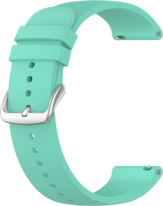 LAVVU LS00T18 Turquoise silicone watch strap - 18 mm