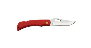 CROCODILE Folding Pocket Knife with Blade with Opening Hole 243-NH-1/B Red