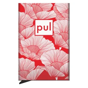 Pouzdro na karty Pularys 190910811 ZEN RFID Popies