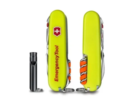 Victorinox 1.7915.E808 Huntsman Lite Pocket Knife, Emergency Tool