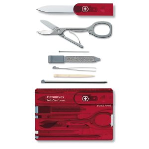 Karta Swiss Card Classic Victorinox 0.7100.T Červená