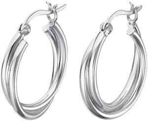 Dámské náušnice Lotus Silver Hoops LP3385-4/1
