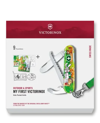 My First Victorinox Pocket Knife 0.2373.E2, Set, Rabbit Edition