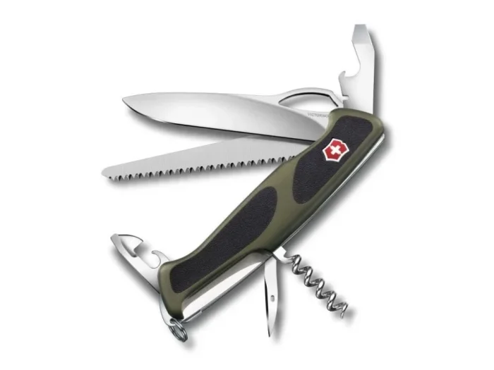 Vreckový nôž Victorinox RangerGrip 0.9563.MC.4R Green