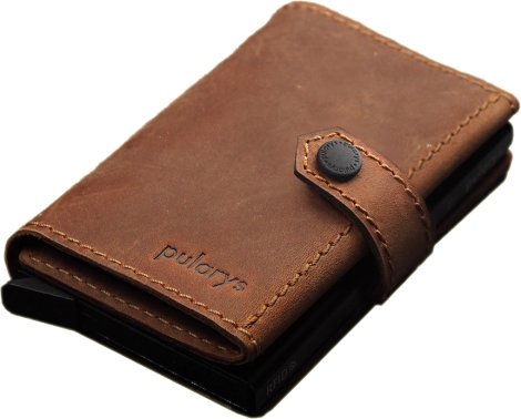 Wallet Pularys 211128406 HIKER RFID Cognac