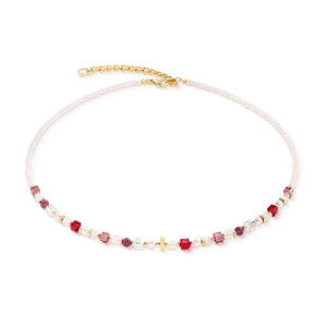 Princess Mix rosé blush COEUR DE LION necklace 2105/10-0319