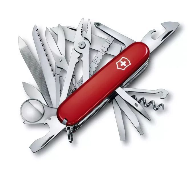 Pocket knife Victorinox Swiss Champ 1.6795 Red