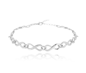 MINET Silver bracelet INFINITY JMAS0101SB16