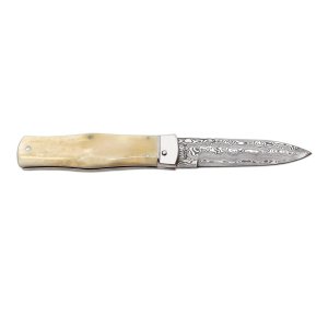 Switchblade knife Mikov Predator 241-DKo-1/KP White