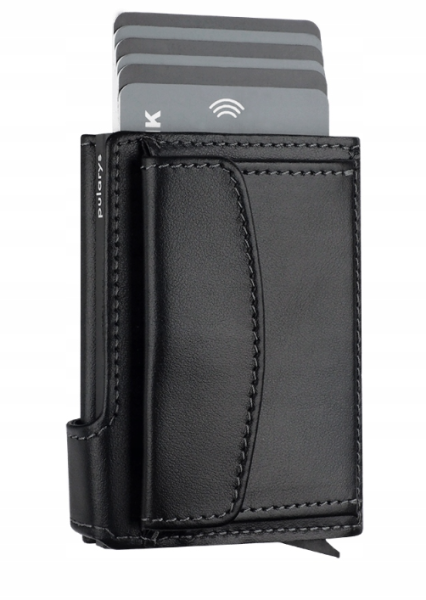 Wallet Pularys 173913101 SOLO MAX RFID Black
