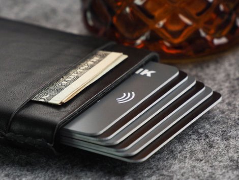 Wallet Pularys 172414101 GOBI RFID Black