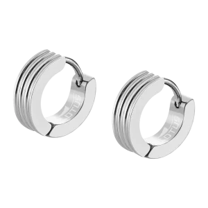 Men's Lotus Style Earrings LS2154-4/1