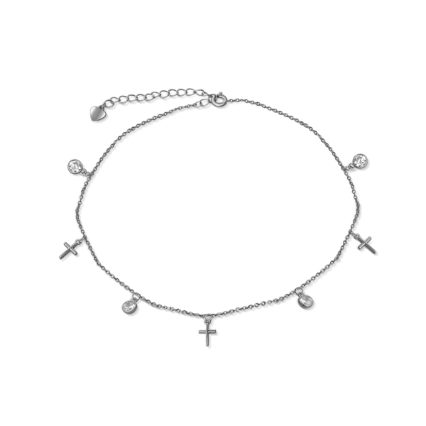 Leg bracelet JVD SVLB0250XE9BI24