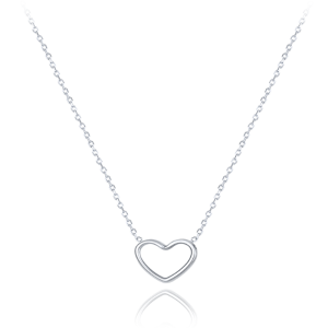 MINET White gold heart necklace Au 585/1000 1,25g JMG0133WSN48