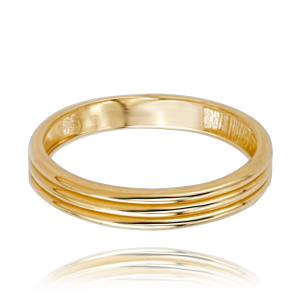 MINET Elegant gold ring Au 585/1000 size 58 - 1,75g JMG0289WGR58