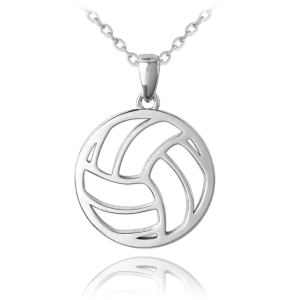 MINET Silver necklace VOLLEYBALL BALL JMAN0334VN50