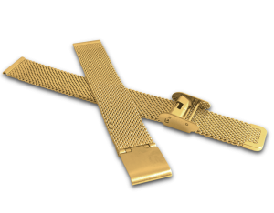MINET MPSNG14Gold metal strap MESH Band Gold - 14 mm