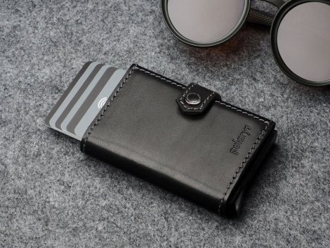 Wallet Pularys 211314101 HIKER RFID SET Black