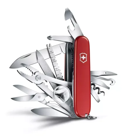 Pocket knife Victorinox Swiss Champ 1.6795 Red