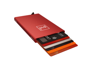 Pouzdro na karty Pularys 174310811 ZEN RFID Red